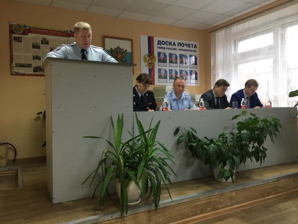 Глава Новодвинска принял участие в оперативном совещании новодвинской полиции