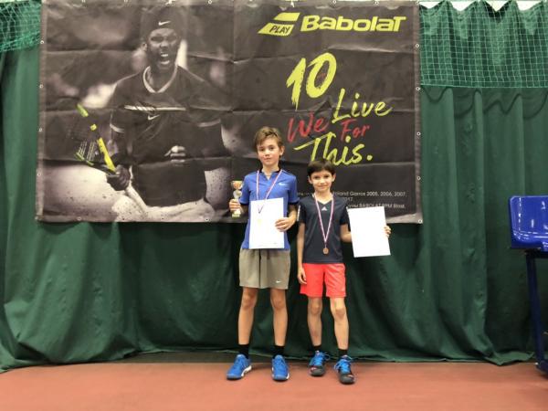 Юный архангельский теннисист завоевал свой первый трофей на турнире РТТ