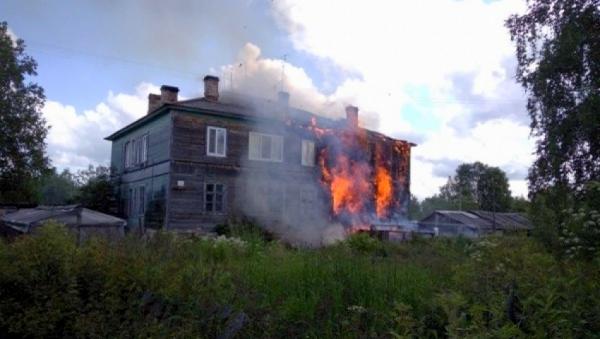 В Архангельске пожар в многоквартирном доме унес жизнь мужчины