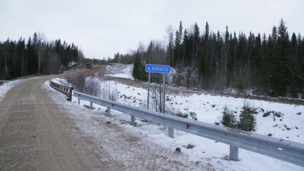 В Архангельской области сдали первые 4,5 километра дороги на Неноксу