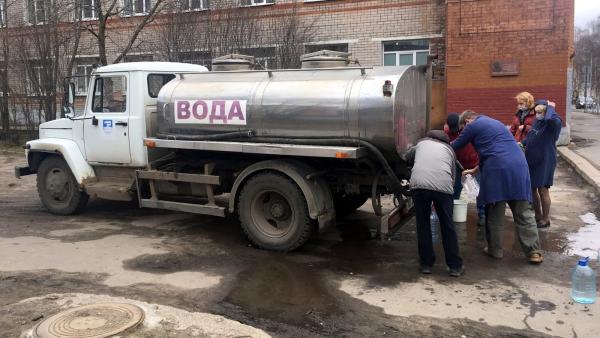 Полностью восстановить водоснабжение в Архангельске планируют к 15:00