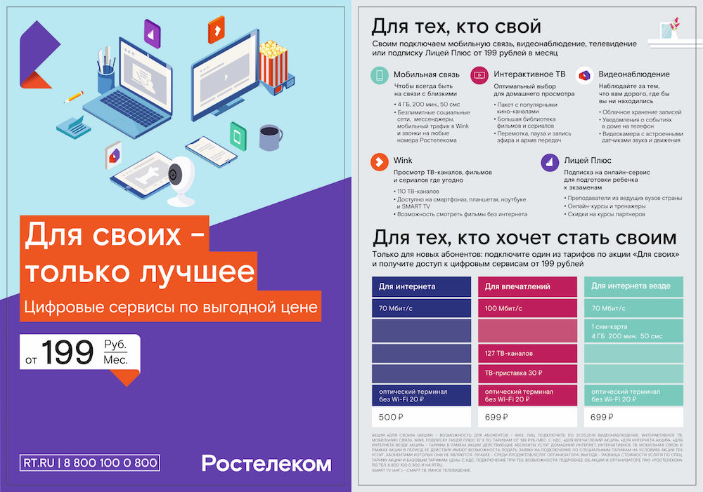 Интернет провайдеры компания оказывающая услуги по подключению к сети предлагает три тарифных плана