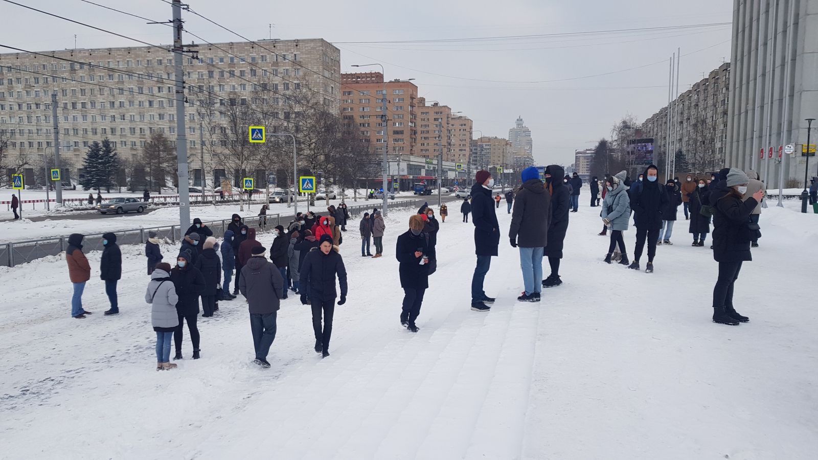 Акция навального полдень. Протестное голосование в Архангельске.