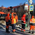 В центре Архангельска спустя два дня отремонтировали сломанный после ДТП светофор 