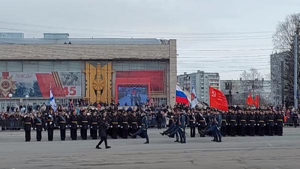 В Архангельске прошел торжественный Парад Победы