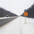 На трассе из Архангельска в Северодвинск ввели ограничение скорости