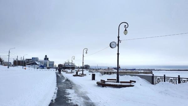 Снежный апрель в Архангельске