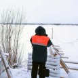 В Архангельске на Рождество запустили первую зимнюю пешеходную переправу