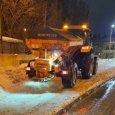 Архангельские коммунальщики всю ночь боролись с последствиями ледяного дождя