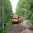 В Архангельске началось благоустройство парка на Ленинградском проспекте