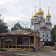 Шашлычку у храма в Архангельске начали разбирать раньше обещанного срока