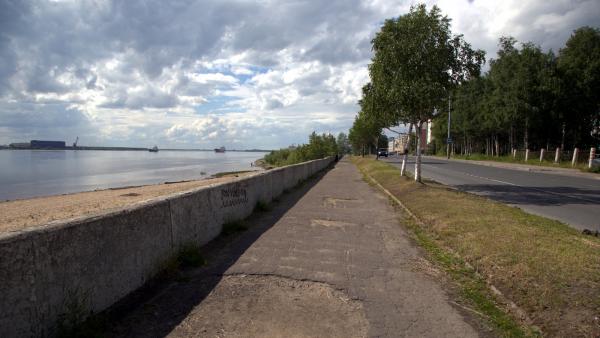 Мэрия Архангельска объявила аукцион на благоустройство части городской набережной 