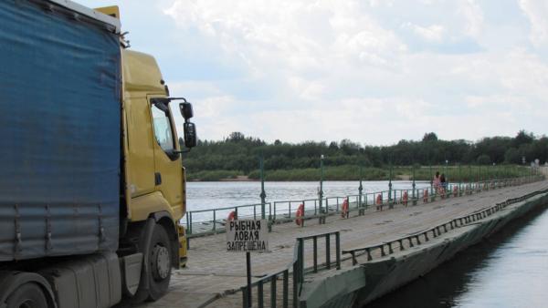 В Шенкурском районе открыта бесплатная переправа через реку Вага