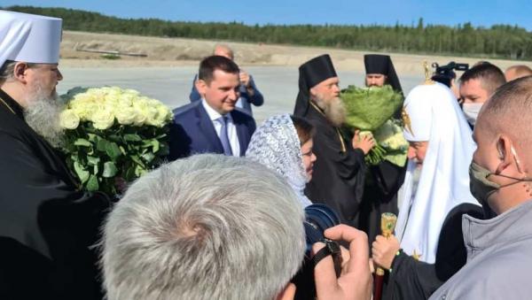 Патриарх Кирилл прибыл на Соловки с двухдневным визитом