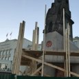 В Архангельске начались противоаварийные работы на «Обелиске Севера»