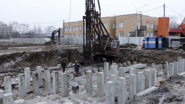 На фото: ход строительства ЖК «Аквилон-РЕКА» в Архангельске