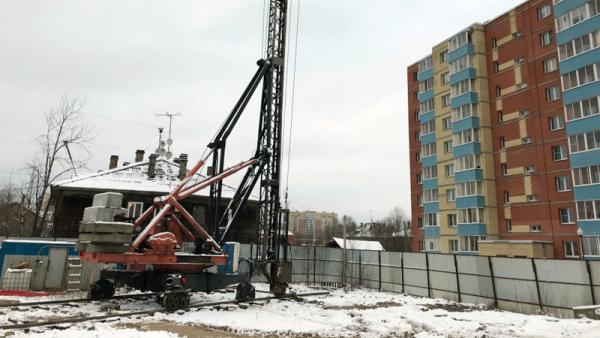 На фото: ход строительства ЖК «На Первомайской» в Архангельске