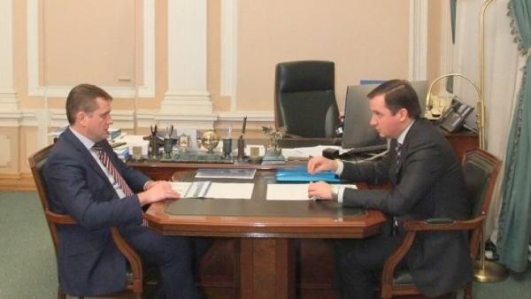 Александр Цыбульский в Москве провел рабочую встречу с руководителем Росрыболовства