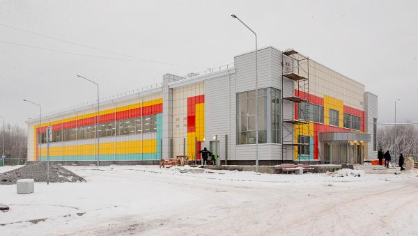 В Архангельске завершено строительство ФОКа для гимнастов и акробатов