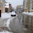 В Архангельске затянулись работы по устранению потопа на Чумбаровке