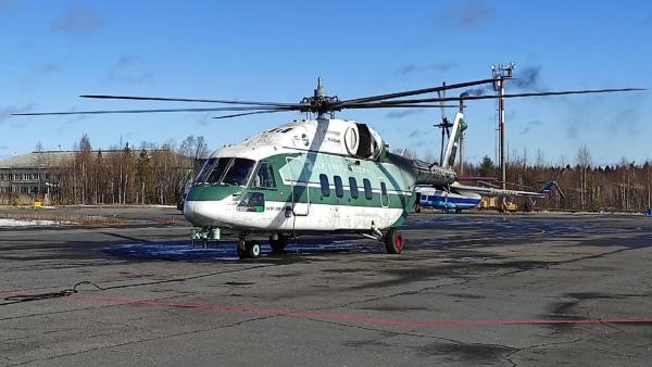 Вслед за новым самолетом на испытания в Архангельск прибыл вертолет