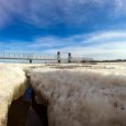 Архангелогородцы в течение дня могут наблюдать ледоход на Северной Двине