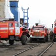 130-метровое судно «Таймыр» в Архангельске загорелось в результате сварочных работ