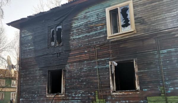 Семья с двухлетним ребенком погибла при пожаре под Новодвинском