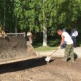 В Архангельске начался ремонт «легендарного» бугристого тротуара