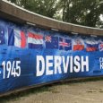 «Дервиш» всё ближе: в центре Архангельска растянули большой праздничный баннер
