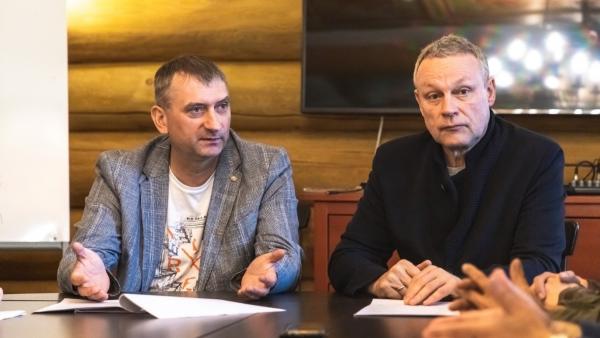 На фото Григорий Шилкин и Сергей Жигунов На фото Григорий Шилкин и Сергей Жигунов