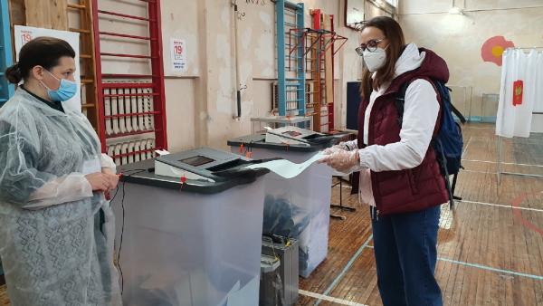 Северодвинск опережает Архангельск по активности избирателей на выборах в Госдуму