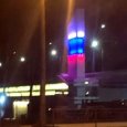 Фотофакт: архитектурная подсветка зажглась на Краснофлотском мосту в Архангельске