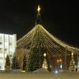 На главной новогодней ёлке Архангельска зажглись огни