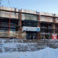 Преображение фасада Дома молодежи в Архангельске завершится к марту 2022 года