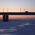 Анонсированы ночные перекрытия движения на Краснофлотском мосту в Архангельске