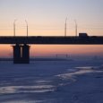 Краснофлотский мост в Архангельске закроют для проезда машин в ночь с 7 на 8 января