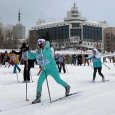 Сотни архангелогородцев приняли участие в юбилейной «Лыжне России»