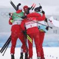 Александр Большунов выиграл золото в эстафете на Олимпиаде в Пекине