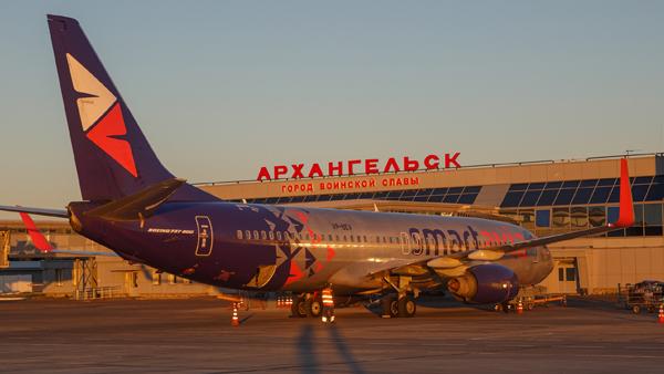 Фото с официальной странички архангельского аэропорта ВКонтакте