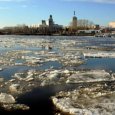 Подход ледохода к Архангельску ожидается в ночь на 28 апреля