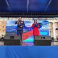 Патриотический уличный концерт в рамках акции «За Россию» состоялся в Архангельске