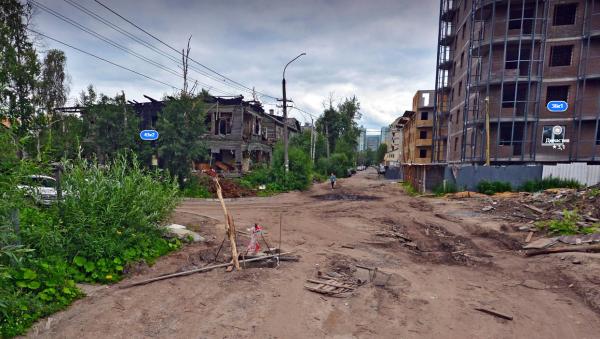 Власти Архангельска ведут проектирование «убитого» участка улицы Володарского
