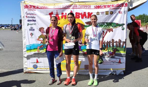 Победители на дистанции 10 км среди женщин