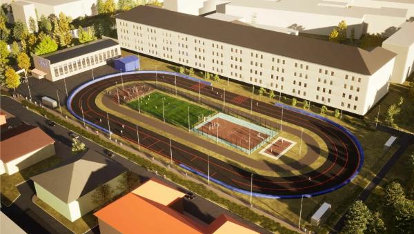 Разработан проект реконструкции стадиона «Волна» в Архангельске 