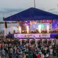 Свето-пиротехническим шоу завершился фестиваль «Дирекцион-Норд» в Архангельске