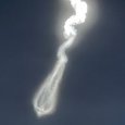 Жители Поморья вновь наблюдали в небе «медузу» после запуска ракеты с «Плесецка» 
