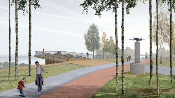 Обнародован дизайн-проект городского парка в Новодвинске 