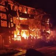 Крупный пожар в Холмогорском районе оставил без жилья 24 семьи