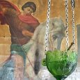 В онежском соборе замироточила икона великомученика Георгия Победоносца